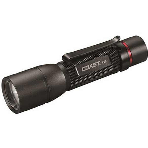 Coast Products Focusing LED Flashlight, 130 Lumens - Black 20770